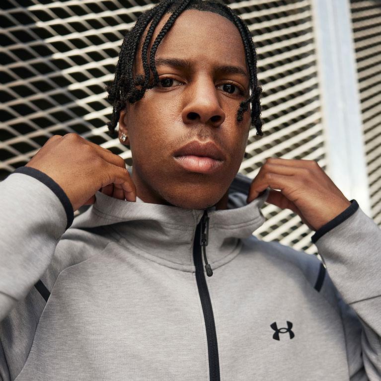 Under armour hoodie jd sale