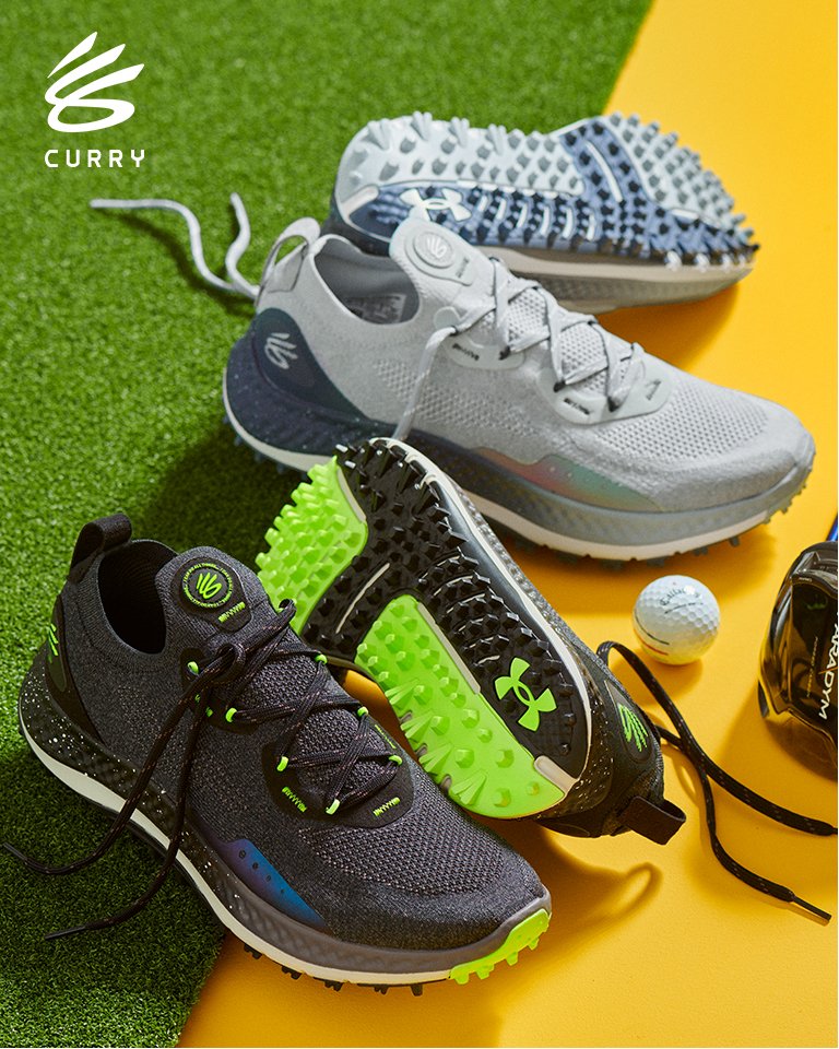 Curry 6 golf shoes top