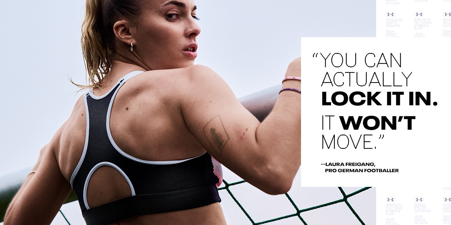 Under armour store high bra