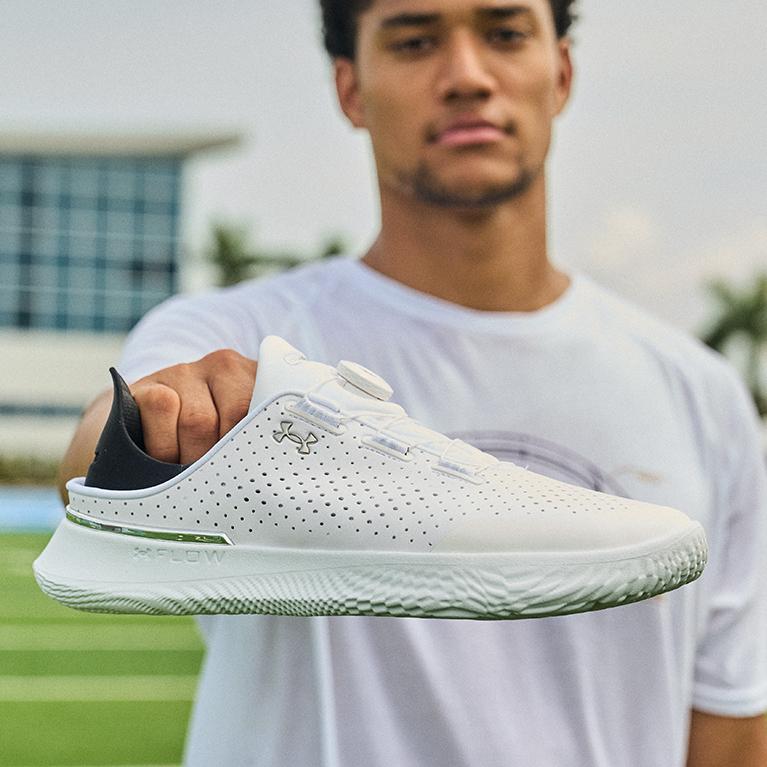  Under Armour UA Performance SM White : Clothing, Shoes