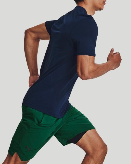 Under Armour Vanish Woven Gym Shorts, Academy Blue at John Lewis