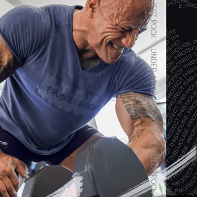 Pjt Rock Terry Gym Top