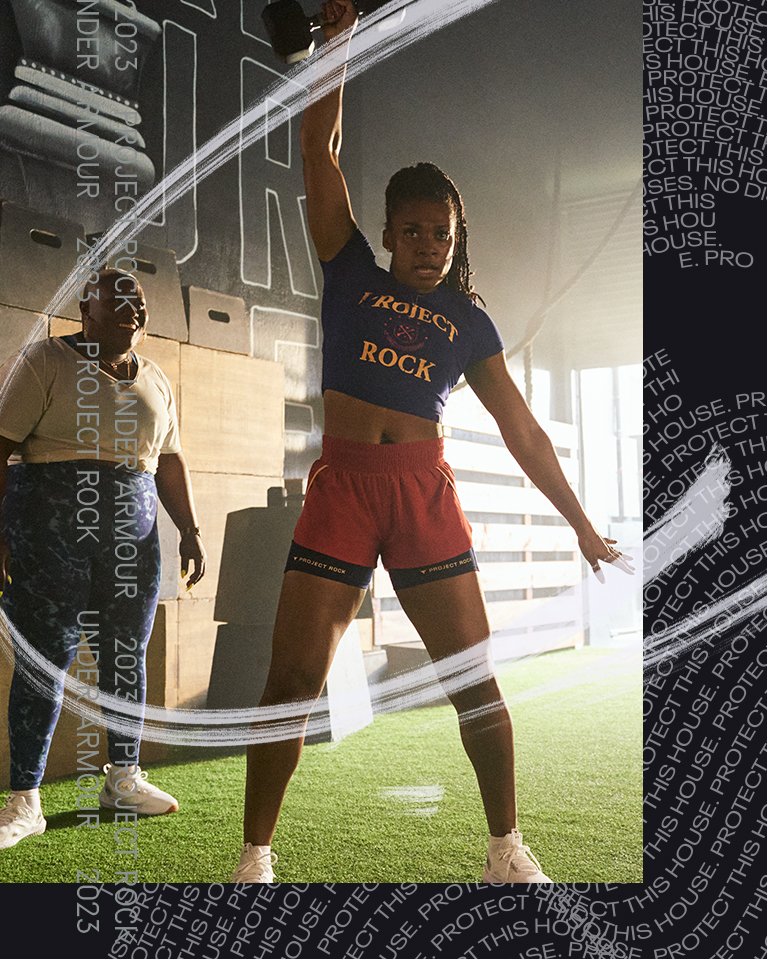 Women's Project Rock Completer Deep V T-Shirt | Under Armour Women's Project Rock Completer Deep V T-Shirt | Under Armour