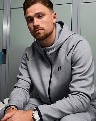 Felpa Armani Exchange Maglione Girocollo Con Bande E Logo Da Uomo Rif. XM000481 AF10818 - Foto 11