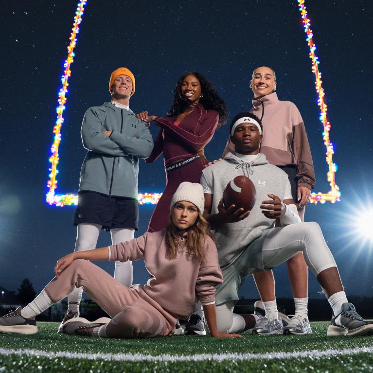 UA ColdGear Textured 1/2 Zip