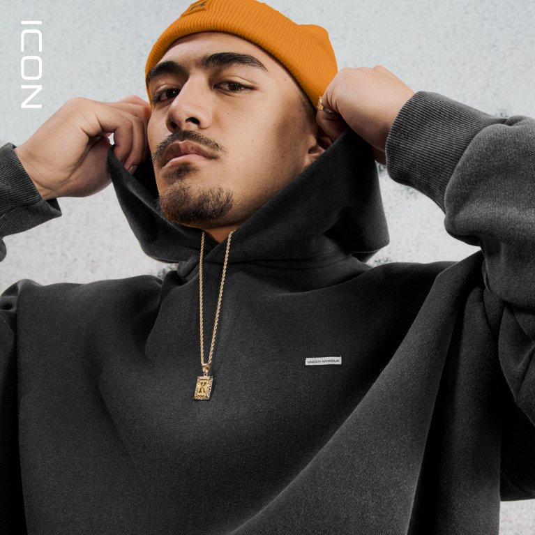 UA Icon HWT Flc Wash OS Hood