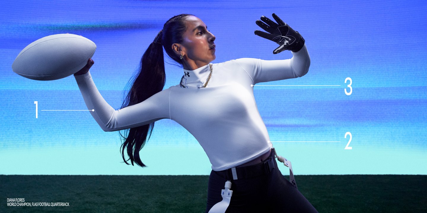 UA CG Authentics Mockneck