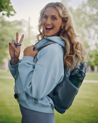UA Icon Fleece: Reinvented Women's ½ Zip Hoodie | Under Armour
