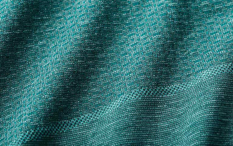 blue fabric with a textured pattern