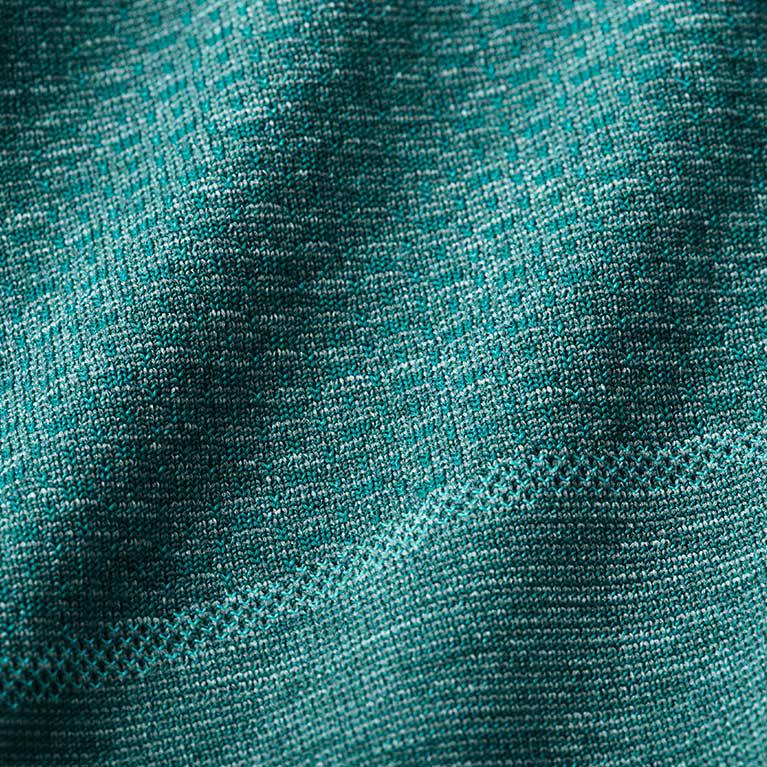 blue fabric with a textured pattern