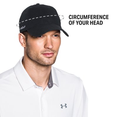 men's ua storm adjustable cap