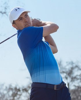 New Arrival Men's UA Microthread Gradient Polo 2 Colors Available $80