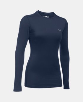 Women’s ColdGear® Fitted Long Sleeve Crew 1 Color $49.99
