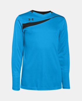 Boys’ UA Horizontal Goalkeeper Jersey LIMITED TIME: FREE SHIPPING 1 Color $34.99