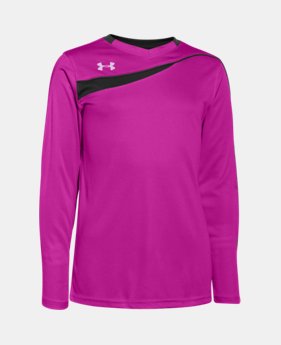 Boys’ UA Horizontal Goalkeeper Jersey LIMITED TIME: FREE SHIPPING 1 Color $34.99