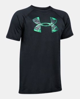 Best Seller Boys' UA Tech Big Logo T-Shirt 6 Colors $14.99