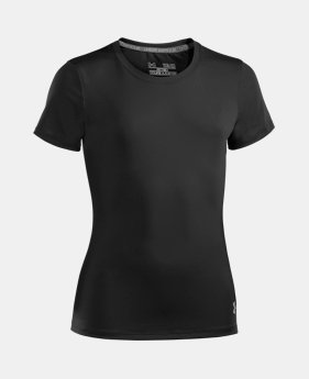 Girls’ HeatGear® Sonic Short Sleeve 1 Color Available $11.99