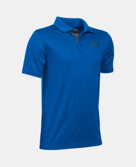 Boys' UA Match Play Polo LIMITED TIME: FREE SHIPPING 2 Colors $34.99