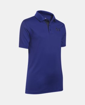 Boys' UA Match Play Polo LIMITED TIME: FREE SHIPPING 1 Color $34.99