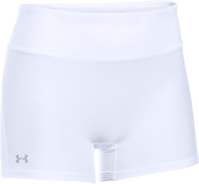 under armour white spandex shorts