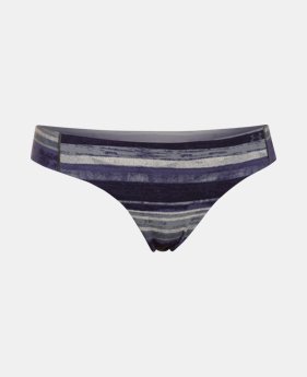 Women's UA Pure Stretch Thong 3 For $30 4 Colors $12