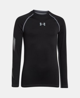 Boys’’ UA Hockey Grippy Fitted Shirt 1 Color $54.99