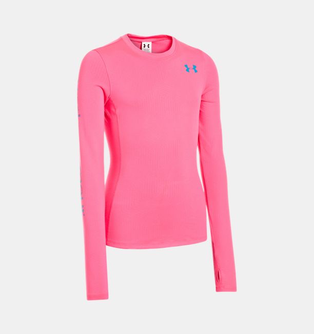 Girls’ ColdGear® Infrared Long Sleeve Crew | Under Armour US