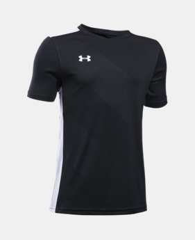 Boys' UA Fixture Soccer Jersey 1 Color $29.99