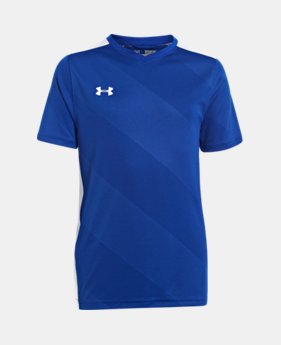 Boys' UA Fixture Soccer Jersey 1 Color Available $17.99