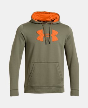 Men’s UA Storm Caliber Big Logo Hoodie EXTRA 25% OFF ALREADY INCLUDED $29.24