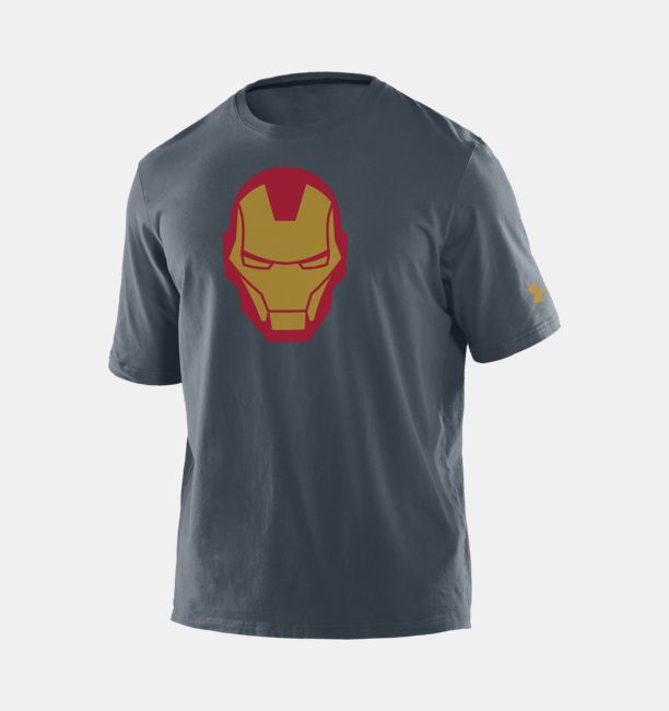 Boys’ Under Armour® Alter Ego Iron Man Helmet T-Shirt | Under Armour US
