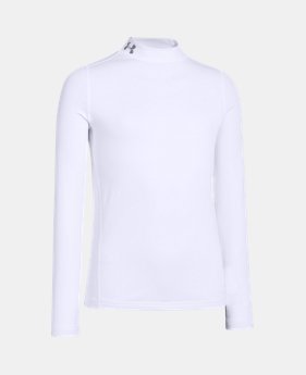 Boys’ UA ColdGear® Armour Fitted Mock 1 Color $26.99