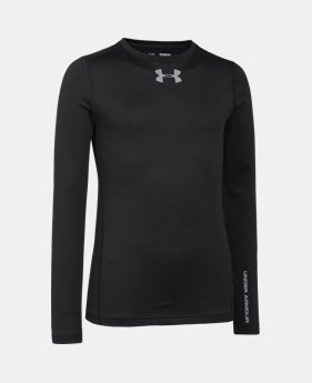 Boys’ UA ColdGear® Armour Fitted Crew EXTRA 25% OFF ALREADY INCLUDED 1 Color $29.99