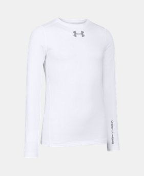 Boys’ UA ColdGear® Armour Fitted Crew LIMITED TIME: FREE SHIPPING 1 Color $44.99
