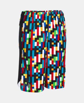 Boys' UA Eliminator Printed Shorts LIMITED TIME: FREE SHIPPING $18.74 to $32.99