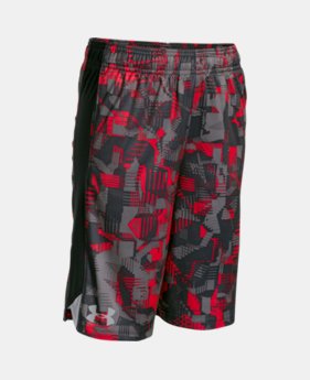 Boys' UA Eliminator Printed Shorts LIMITED TIME: FREE SHIPPING 12 Colors $18.74 to $32.99