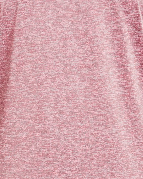 Camiseta con cuello de pico UA Tech™ para mujer, Pink, pdpMainDesktop image number 5
