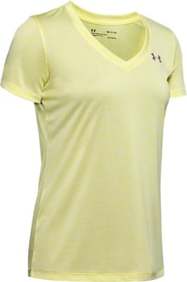 lime green under armour t shirt