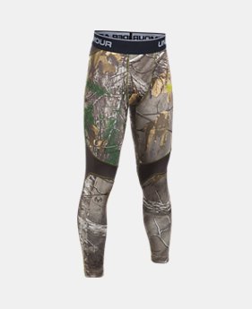 Boys' UA ColdGear® Armour Scent Control Leggings 1 Color $33.74