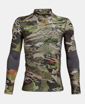 Boys' UA ColdGear® Armour Scent Control Mock 1 Color Available $49.99