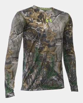 Boys' UA Scent Control Tech™ Long Sleeve 1 Color Available $23.99