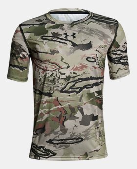 Boys' UA Scent Control Tech™ Short Sleeve 2 Colors Available $20.99
