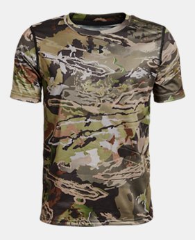 Boys' UA Scent Control Tech™ Short Sleeve 1 Color Available $34.99