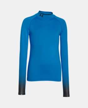 Boys’ UA ColdGear® Armour Branded Fitted Mock EXTRA 25% OFF ALREADY INCLUDED $20.24 to $25.49