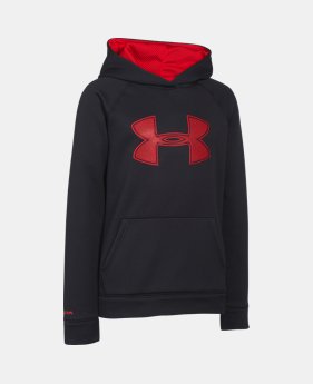 Boys’ UA Storm Armour® Fleece Big Logo Hoodie 1 Color $31.49