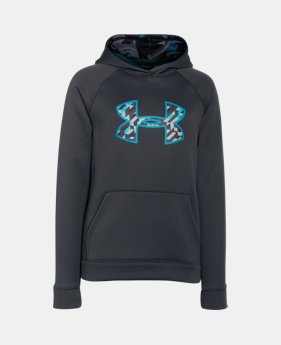Boys’ UA Storm Armour® Fleece Big Logo Hoodie $31.49