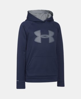 Boys’ UA Storm Armour® Fleece Big Logo Hoodie 1 Color $41.99