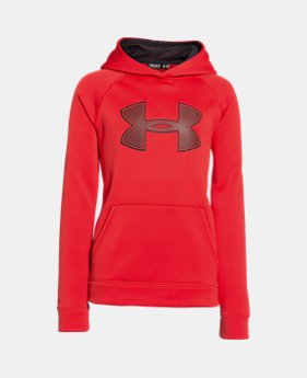 Boys’ UA Storm Armour® Fleece Big Logo Hoodie 1 Color $31.49