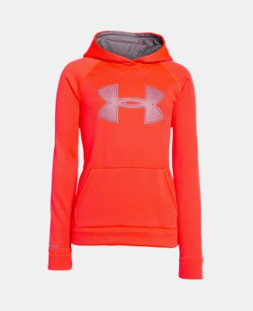 Boys’ UA Storm Armour® Fleece Big Logo Hoodie 1 Color $31.49