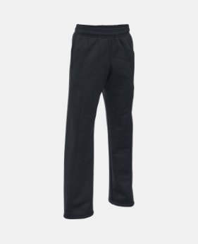 Boys' UA Storm Armour® Fleece Big Logo Pants 2 Colors $25.99 to $33.99